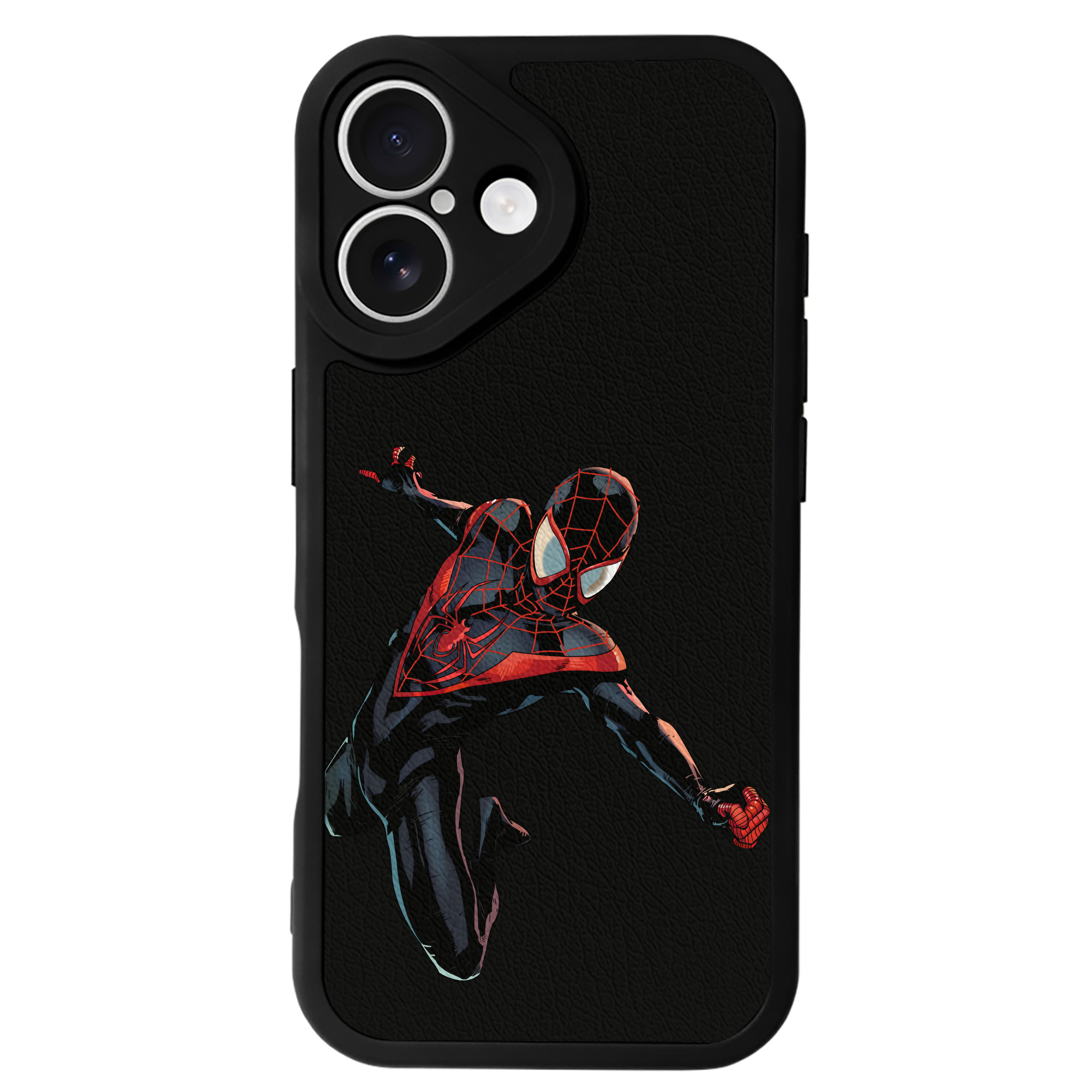 （画像用） アベンジャーズ The Avengers 【iPhone 16シリーズ対応】シリコンスマホケース（レザー調） 材質：シリコン